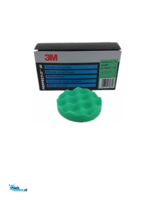 3M Perfect It Polijstpad 75MM Groen 50499