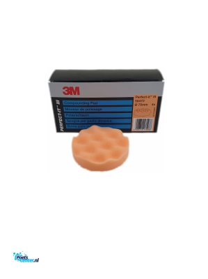 3M Perfect It Polijstpad 75MM Oranje 50472