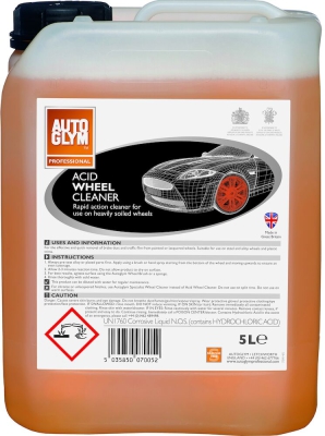 Autoglym Professional Acid Wheel Cleaner 5 Liter