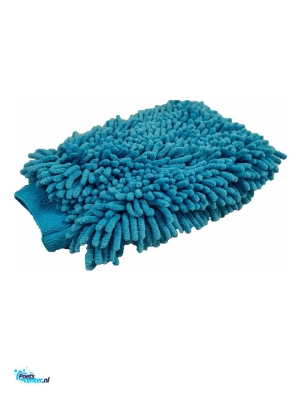 Cartec Washandschoen Microvezel Groot (Blauw)