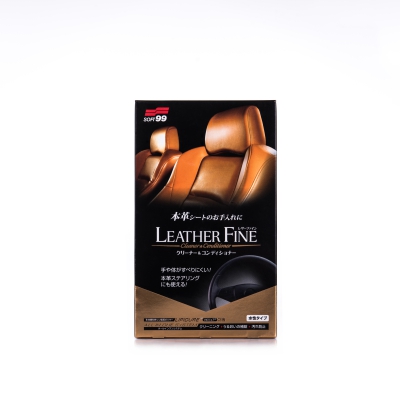 Soft99 Leather Fine Cleaner & Conditioner