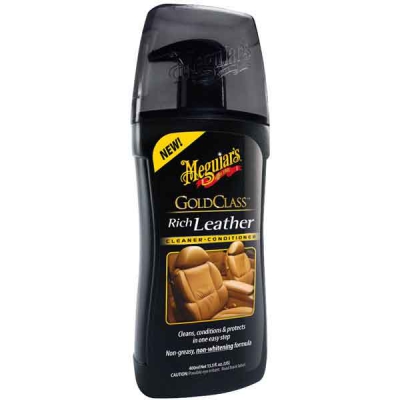 Meguiars Gold Class Rich Leather Cleaner & Conditioner 400ML