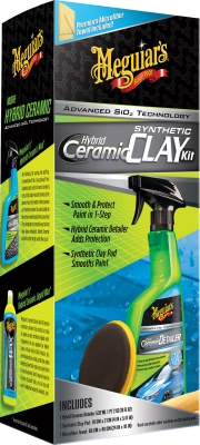 Meguiars Hybrid Ceramic Synthetic Clay kit