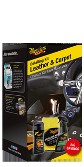 Meguiars Leather and Carpet Detailing Kit