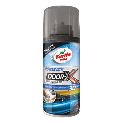 Turtle Wax Power Out Odor-X Whole Car Blast- New Car 100ml