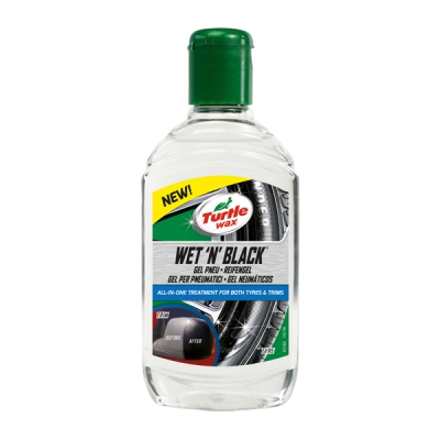 Turtle Wax Wet N Black Tyre & Trim gel 300ml