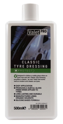 Valet Pro Classic Tyre Dressing 500ML