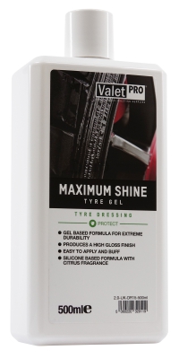 Valet Pro Maximum Shine Tyre gel 500ML