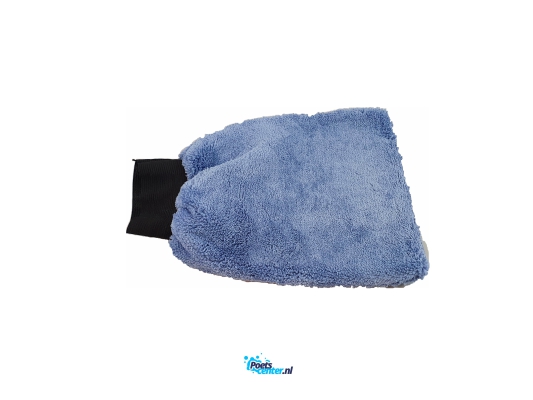 Washandschoen Blauw