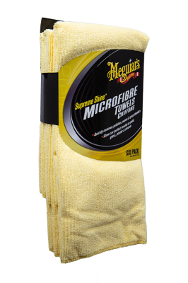 Meguiars Supreme Shine Microfiber 6 pack X2035EU