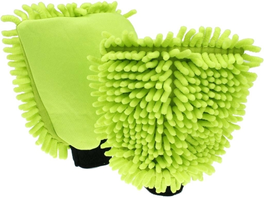 Wash Mitt Rasta Groen